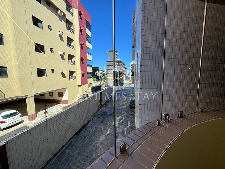 Apto 3 quartos grande a 50m do Mar AH113