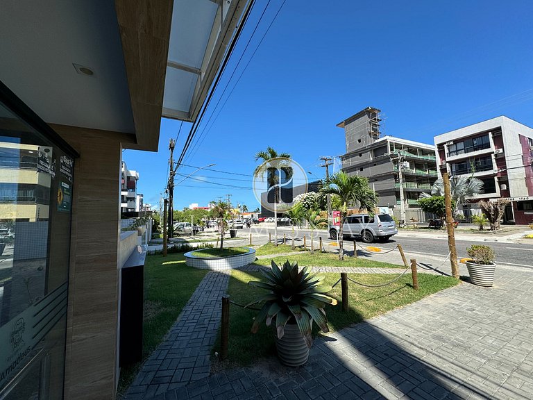 Apto 3 quartos grande a 50m do Mar AH113