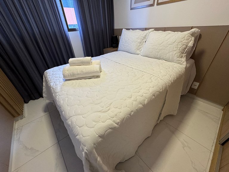 Apartamento de 1 quarto no Cabo Branco AH1209