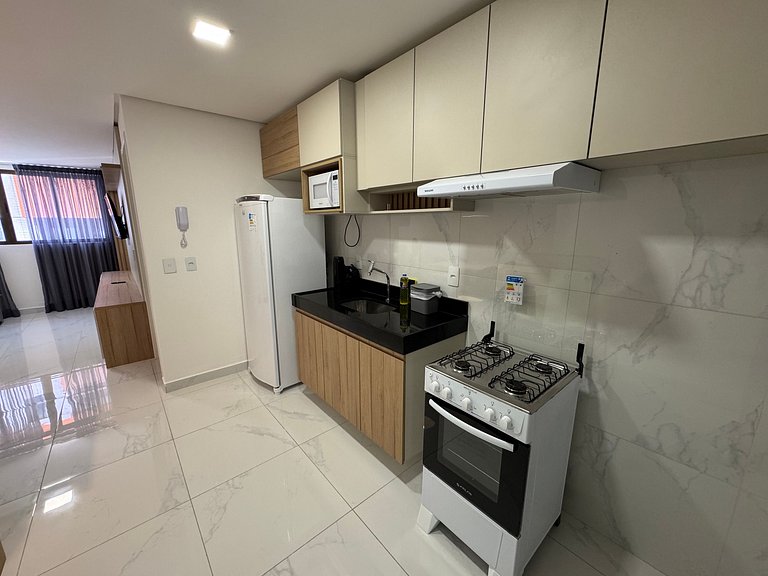 Apartamento de 1 quarto no Cabo Branco AH1209