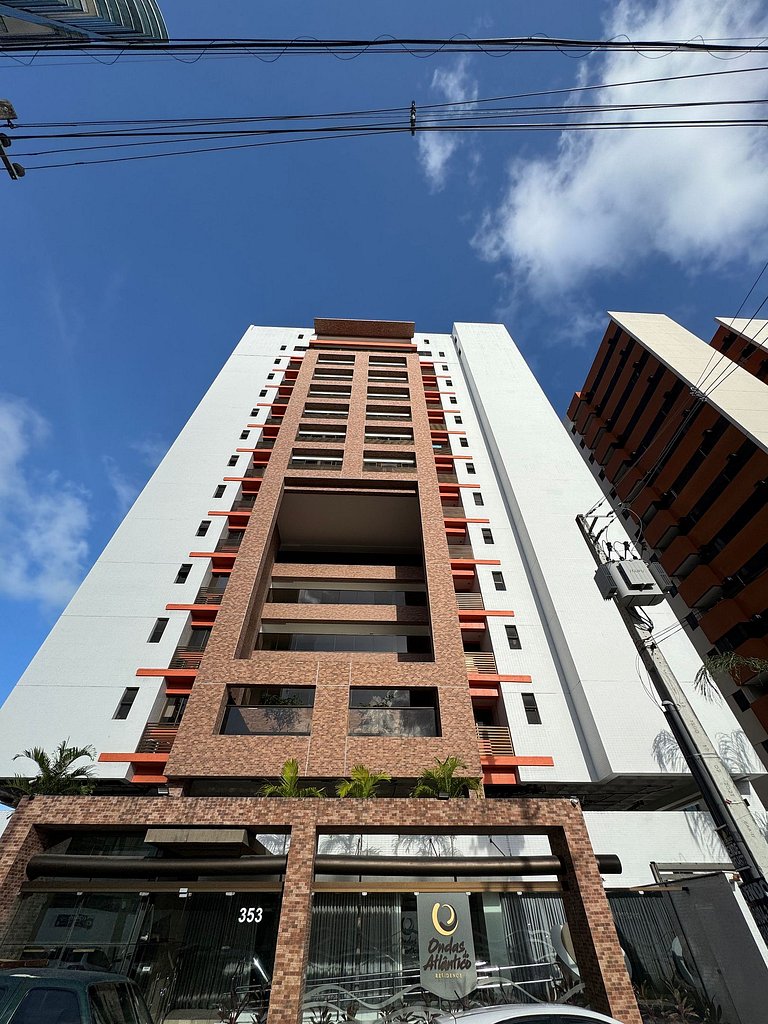 Apartamento de 1 quarto no Cabo Branco AH1209