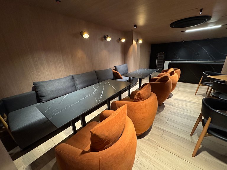 Flat beira-mar Cabo Branco com rooftop AH213