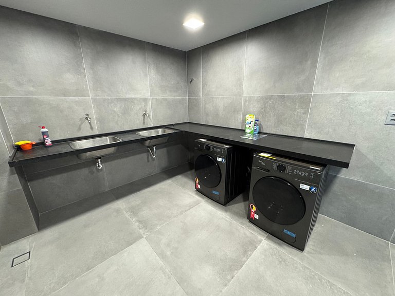 Flat beira-mar Cabo Branco com rooftop AH213
