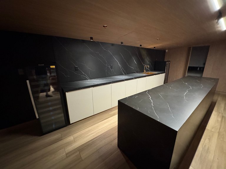 Flat beira-mar Cabo Branco com rooftop AH213