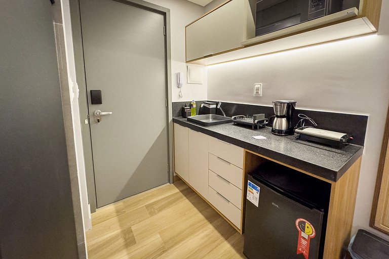 Flat beira-mar Cabo Branco com rooftop AH211