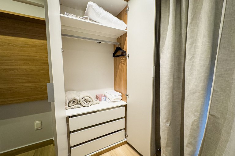 Flat beira-mar Cabo Branco com rooftop AH211