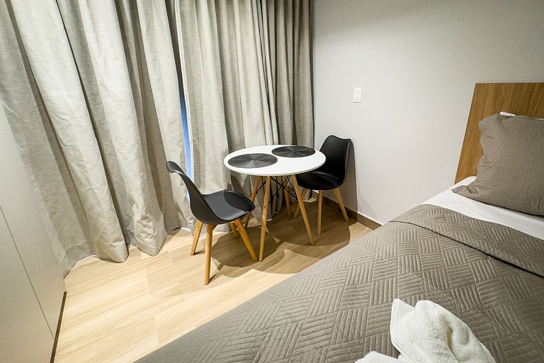 Flat beira-mar Cabo Branco com rooftop AH211