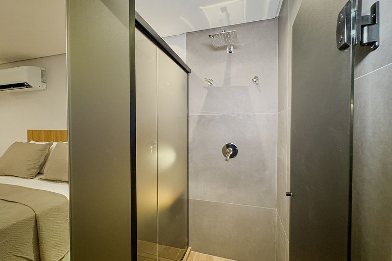 Flat beira-mar Cabo Branco com rooftop AH211