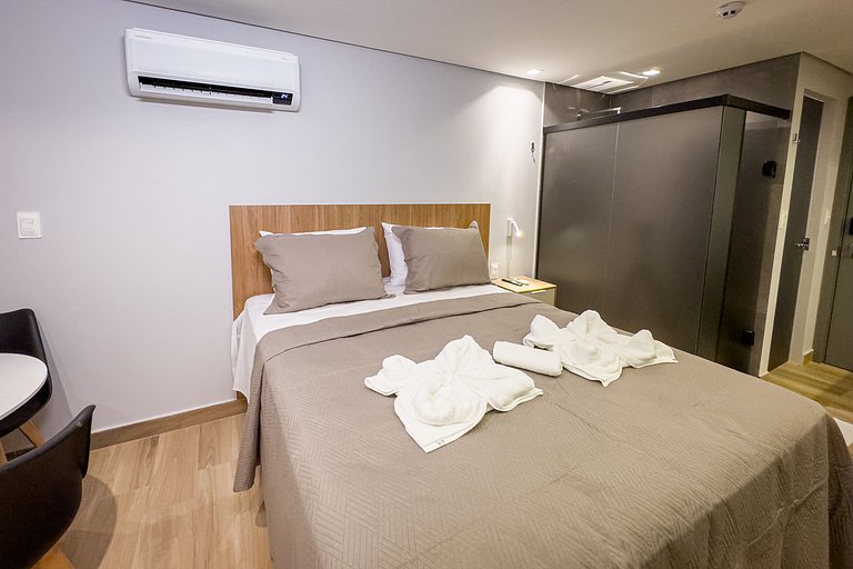 Flat beira-mar Cabo Branco com rooftop AH211