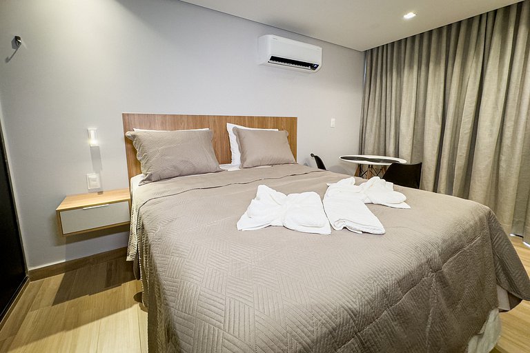 Flat beira-mar Cabo Branco com rooftop AH212