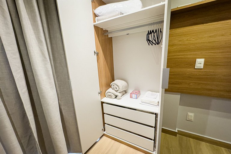 Flat beira-mar Cabo Branco com rooftop AH212