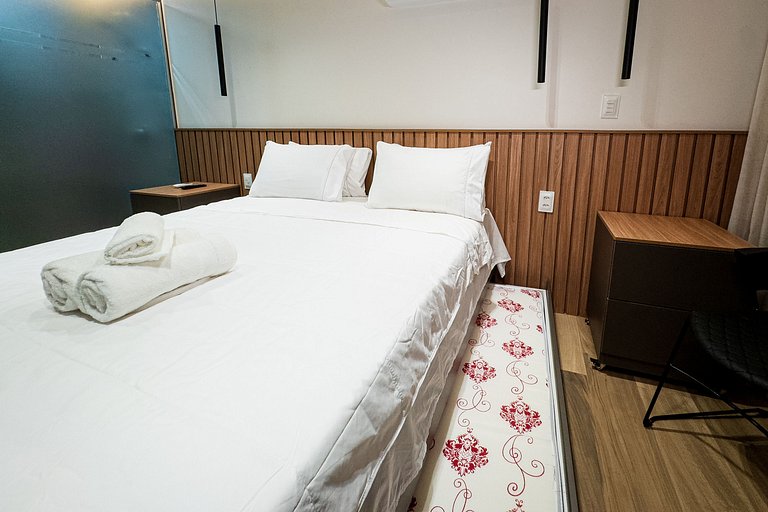 Flat beira-mar Cabo Branco com rooftop incrível