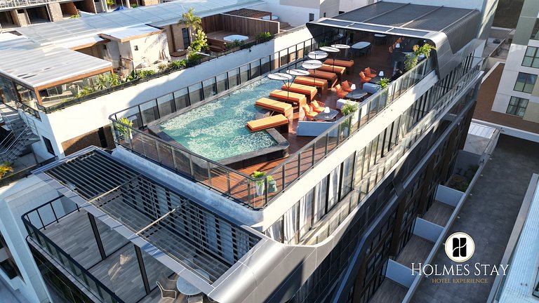 Setai à beira-mar com rooftop incrível