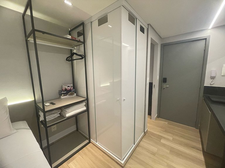 Flat beira-mar Cabo Branco com rooftop AH215
