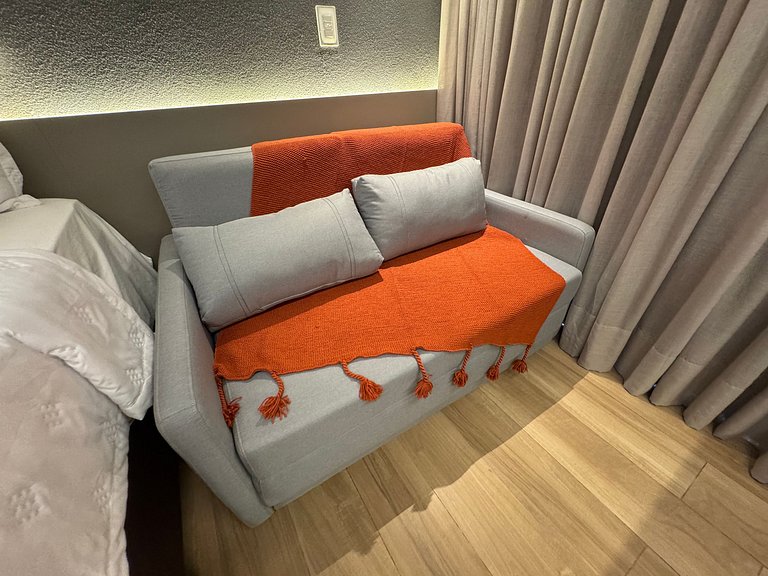 Flat Setai Cabo Branco frente al mar con balcón AHT12