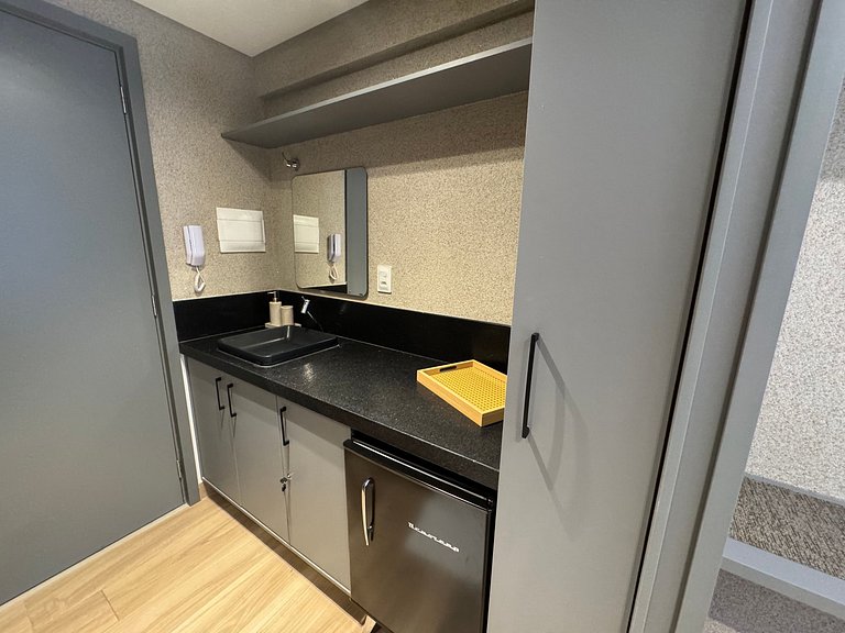 Flat beira-mar Cabo Branco com rooftop AH213