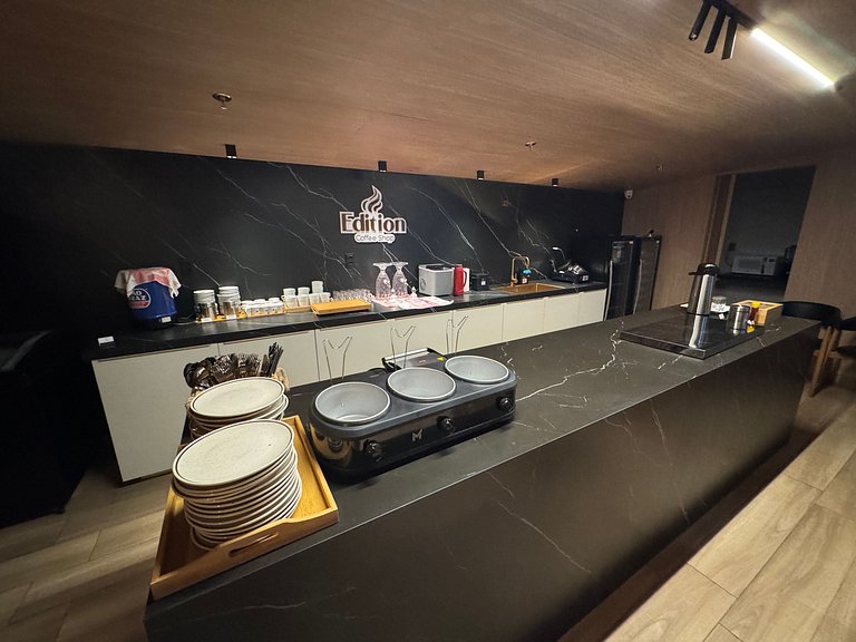 Flat beira-mar Cabo Branco com rooftop AH215