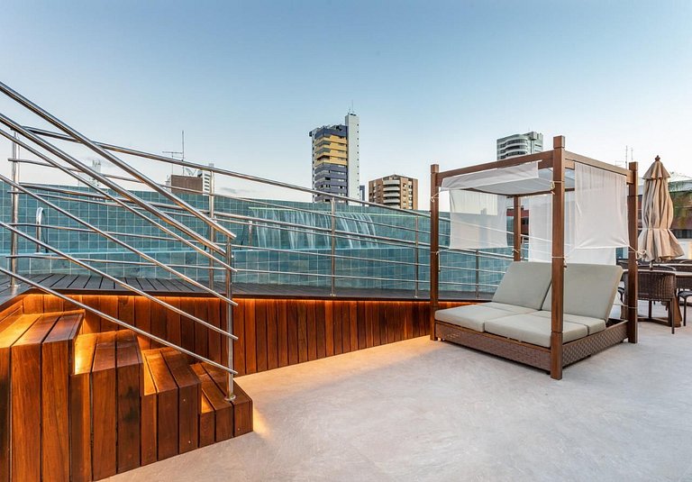 2 quartos com varanda em Manaíra AH206