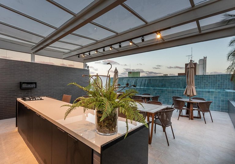 2 quartos com varanda em Manaíra AH206