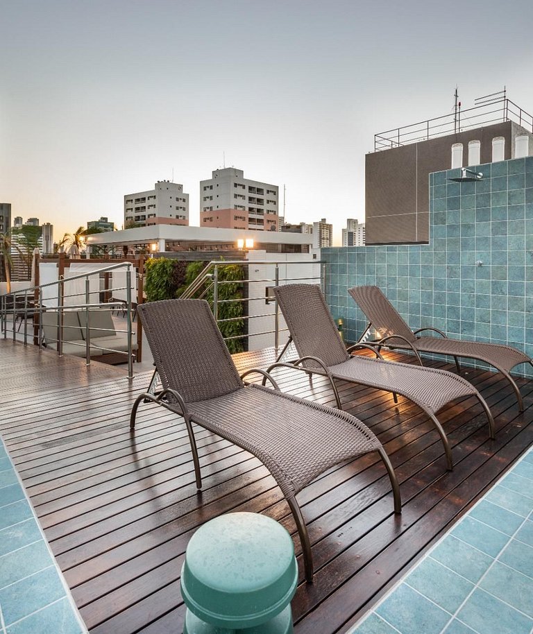 2 quartos com varanda em Manaíra AH206