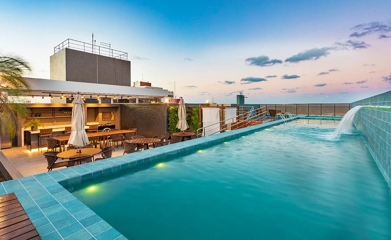 2 quartos com varanda em Manaíra AH206