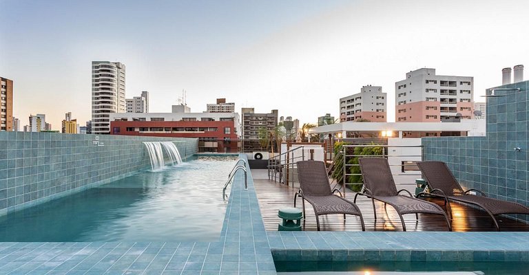 2 quartos com varanda em Manaíra AH206