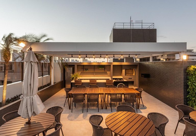 2 quartos com varanda em Manaíra AH206