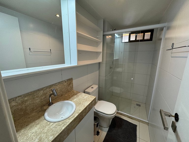 2 quartos com varanda em Manaíra AH206