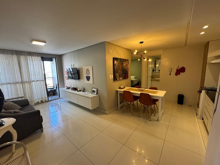 2 quartos com varanda em Manaíra AH206