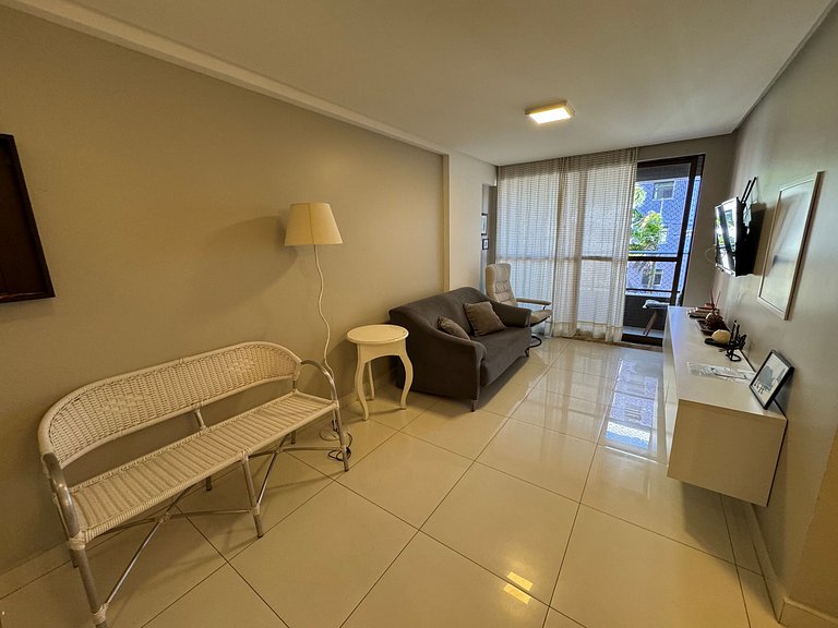 2 quartos com varanda em Manaíra AH206