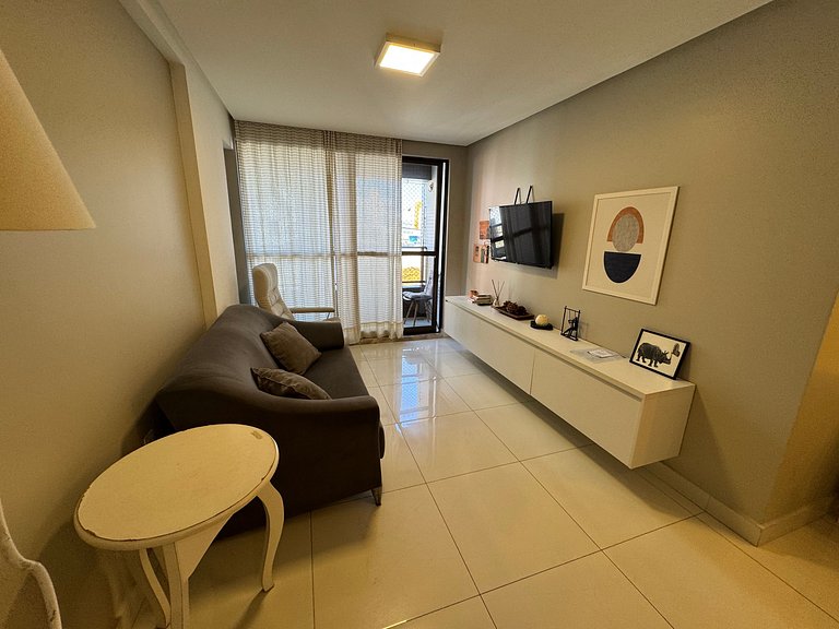 2 quartos com varanda em Manaíra AH206