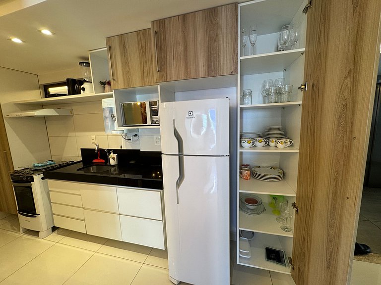 2 quartos com varanda em Manaíra AH206