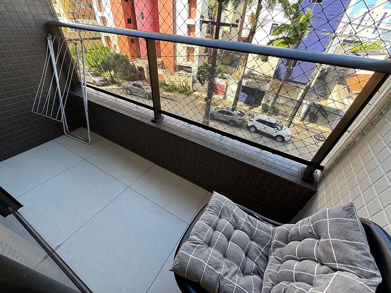 2 quartos com varanda em Manaíra AH206