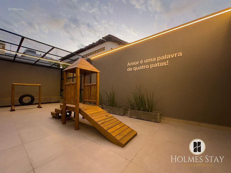 Flat de luxo completo no Acqua Tambau AQ4X9