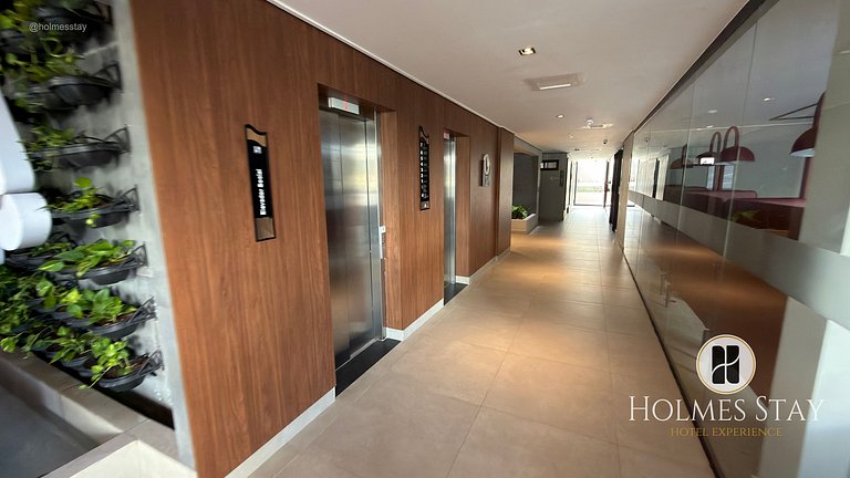 Flat de luxo completo em Tambau AQ317