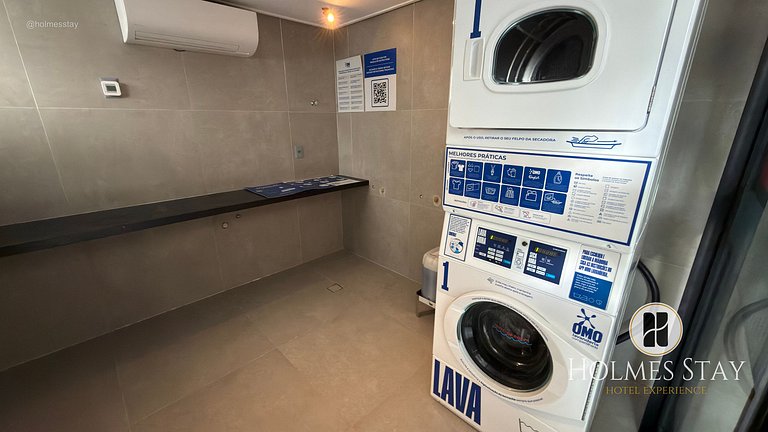 Flat de luxo térreo com terraço em Tambau AQT05