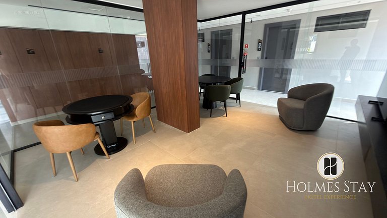 Flat de luxo completo em Tambau AQ620