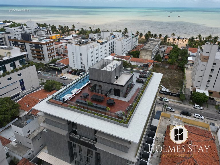 Flat de luxo completo no Acqua Tambau AQ3I7