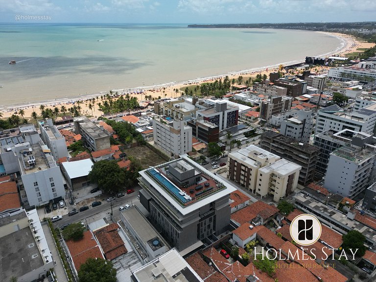 Flat de luxo completo no Acqua Tambau AQ3I7