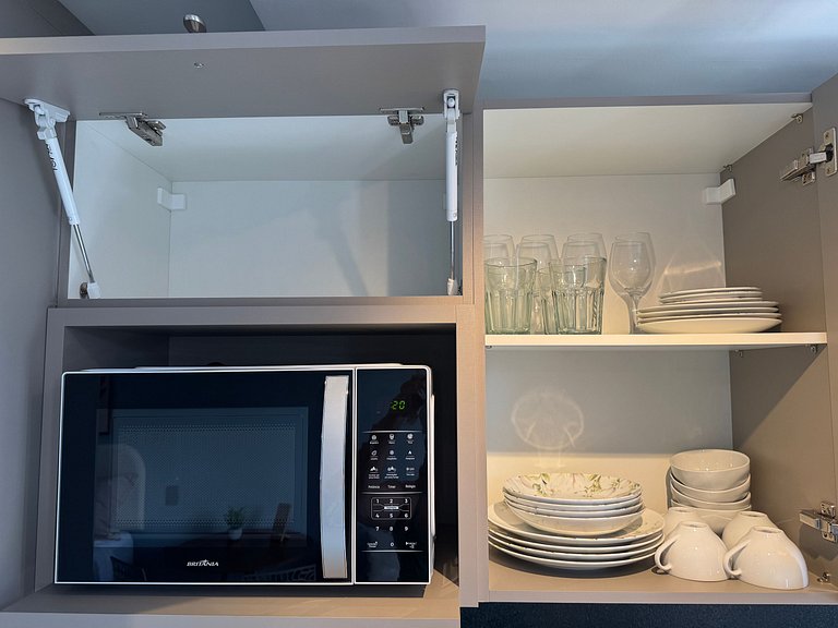 Flat de luxo completo no Acqua Tambau AQ3X9