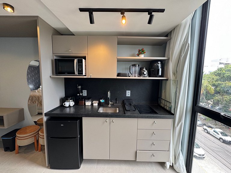 Flat de luxo completo no Acqua Tambau AQ3X9