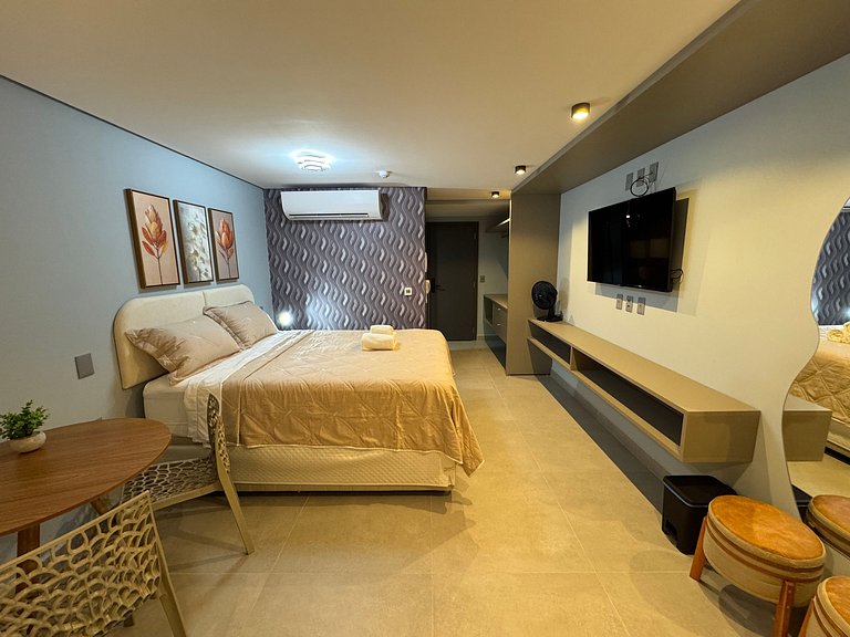 Flat de luxo completo em Tambau AQ309