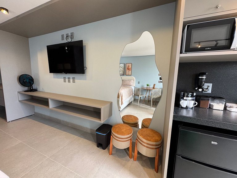 Flat de luxo completo em Tambau AQ309