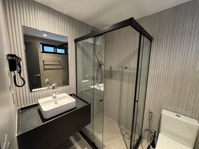 Flat de luxo completo no Acqua Tambau AQ2X9