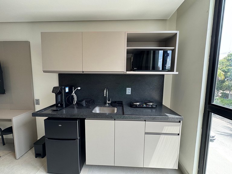 Flat de luxo completo no Acqua Tambau AQ209