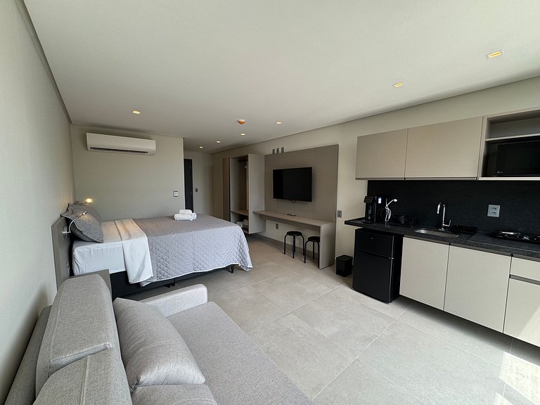 Flat de luxo completo em Tambau AQ209