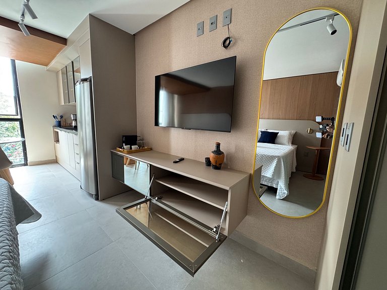 Flat de luxo completo em Tambau AQ214