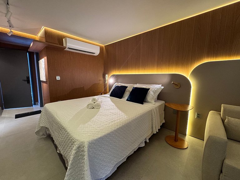 Flat de luxo completo em Tambau AQ214