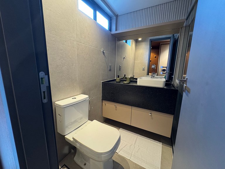 Flat de luxo completo no Acqua Tambau AQ2I4