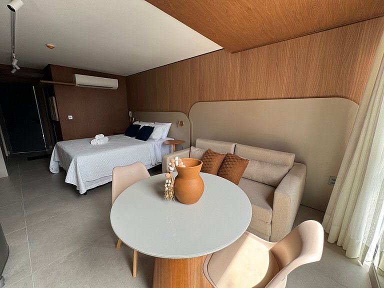 Flat de luxo completo no Acqua Tambau AQ214